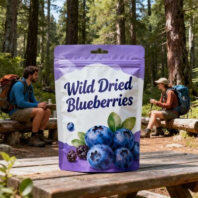 PE Printed Packaging Plastic Bag Food Grade Moisture Proof Ziplock Infant Toddler Food Safety Contact Aluminum Foil Mylar Bag Logo UV