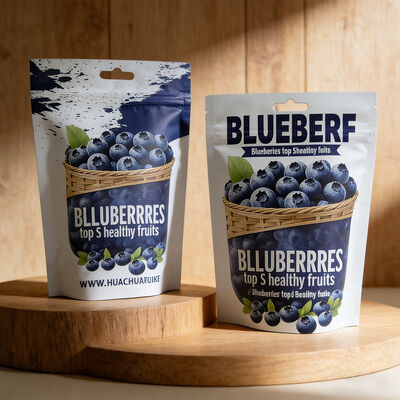 PE Plastic Custom Printed Matte Food Snack Packaging Plastic Bags Laminated Composite Holographic Mylar Bags Frosted Window